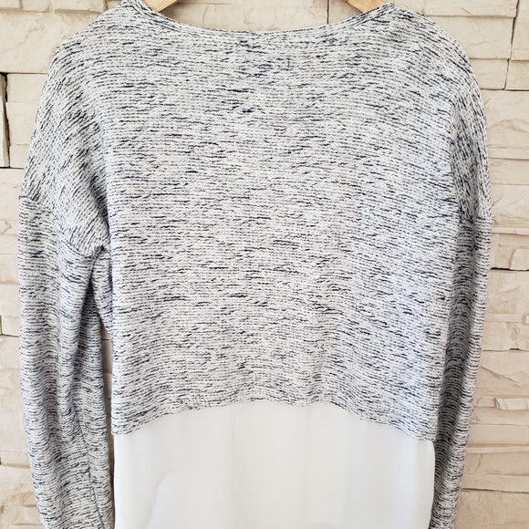 Layered Speckled knit sweater - Picture 2 of 5